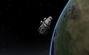 Kerbals on the edge of space